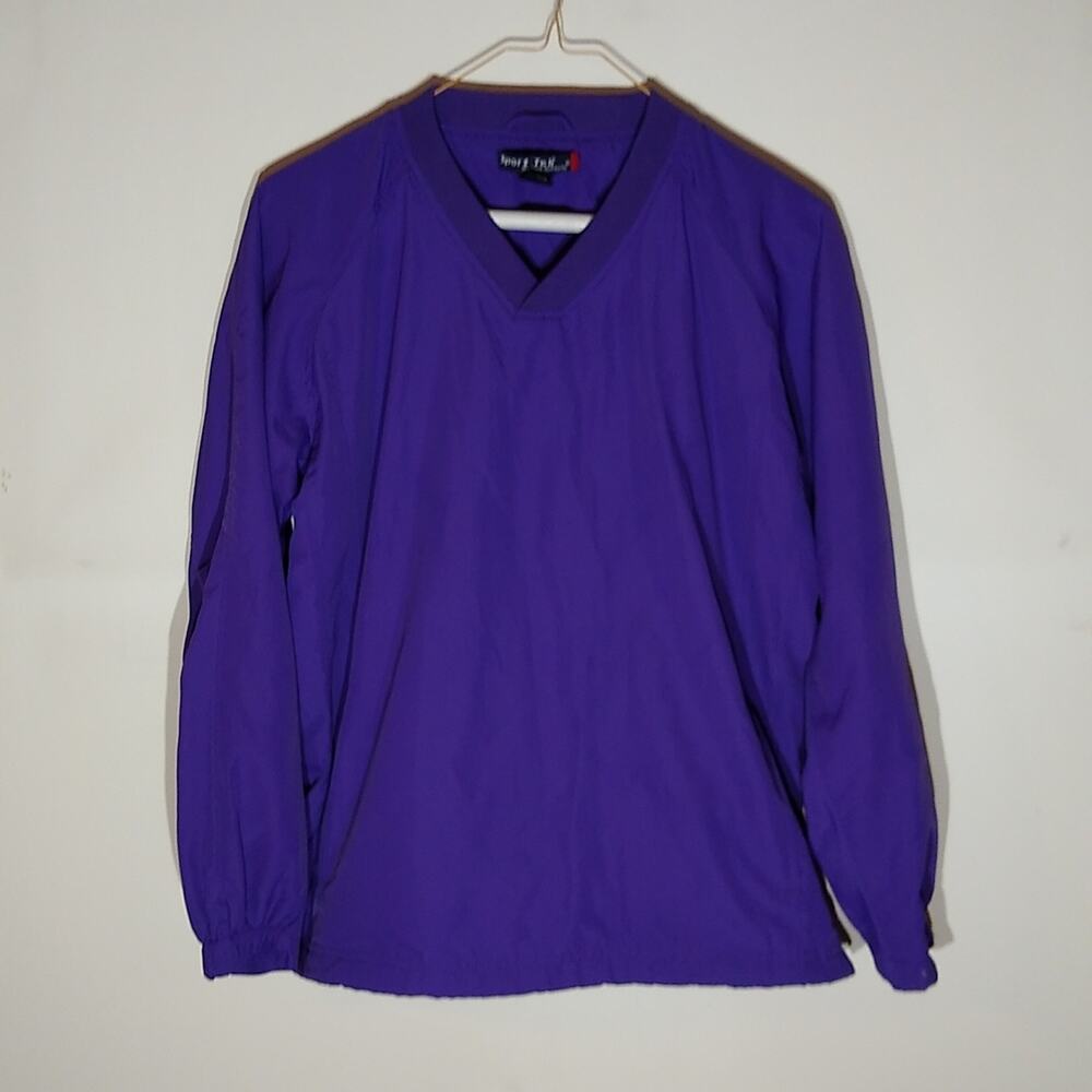 Sport-Tek purple V-neck top Youth L